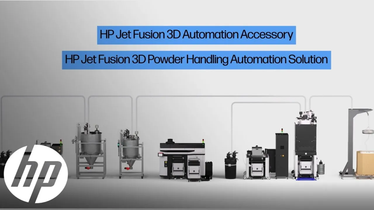 HP 3D Printing Automation Capabilities |  A Closer Look |  3D Printing | HP