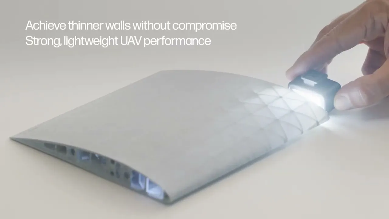 HP's Multi Jet Fusion Technology Drone Thinness Translucence | HP